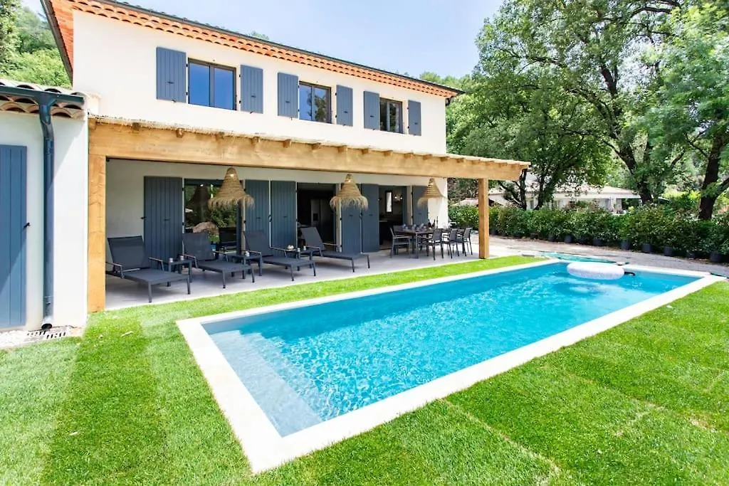 #53 St Paul Villa Swimpool Ac Carpark Bbq For 8 Guest Saint-Paul-de-Vence Apartment